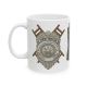 11oz Courage Under Fire – Strength in the Smoke Firefighter Mug